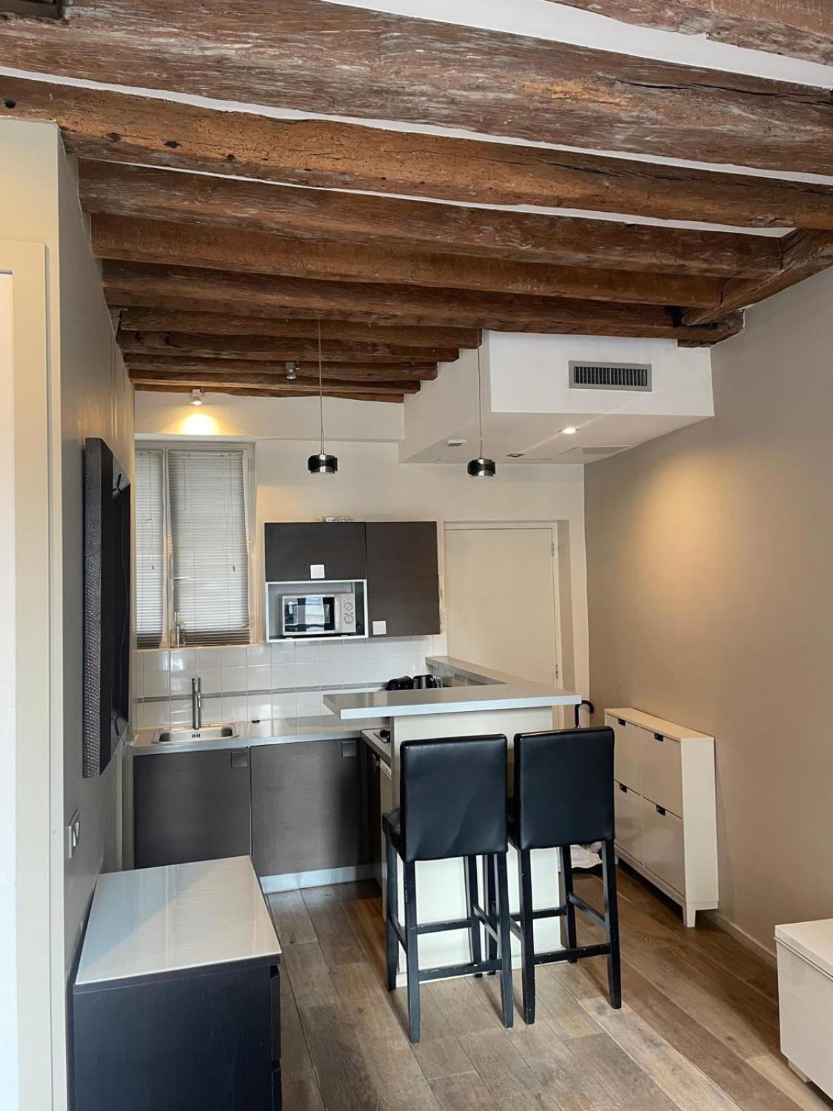 Habitat Parisien - Marais Sicile Apartment Екстериор снимка