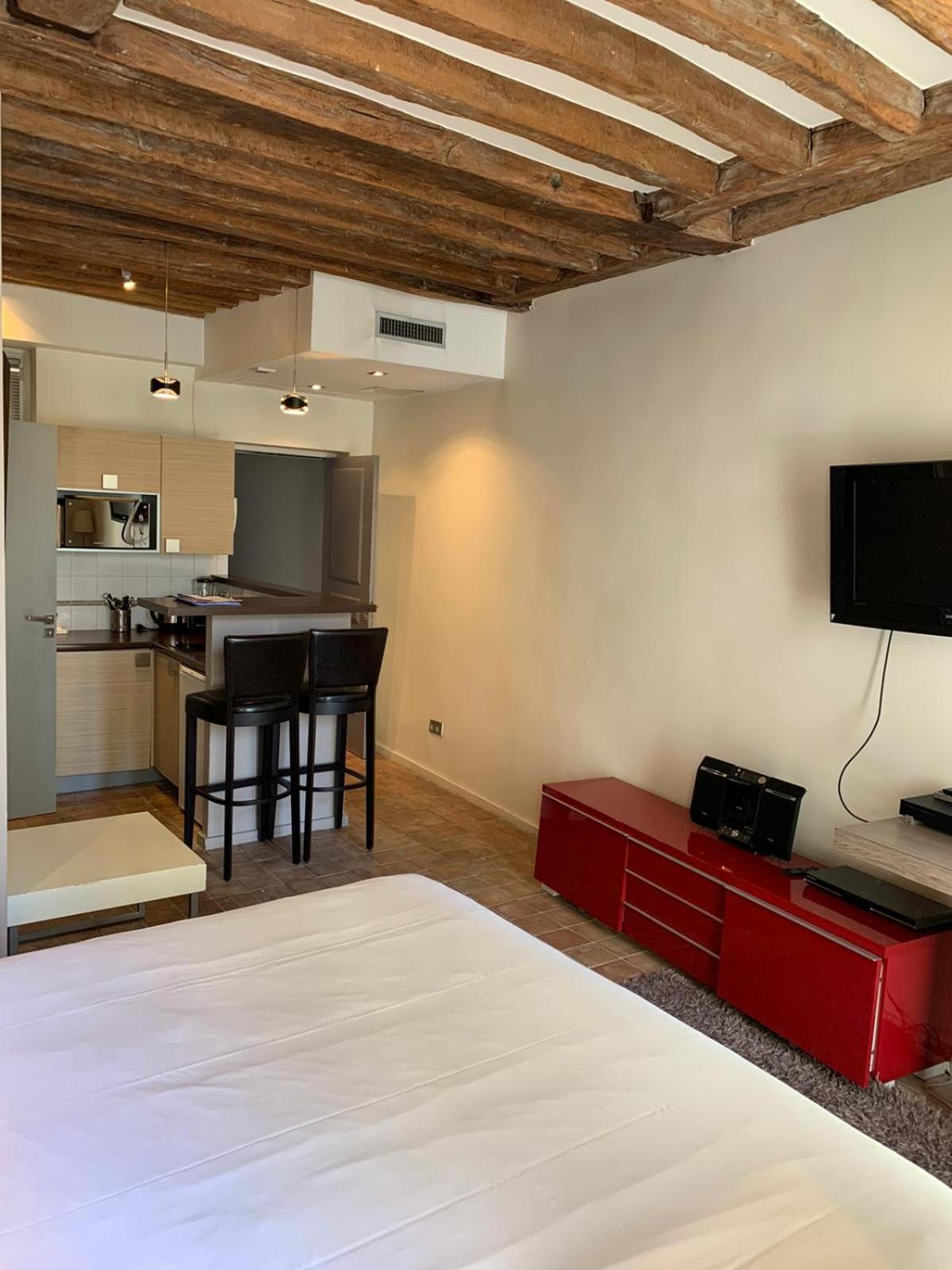 Habitat Parisien - Marais Sicile Apartment Екстериор снимка